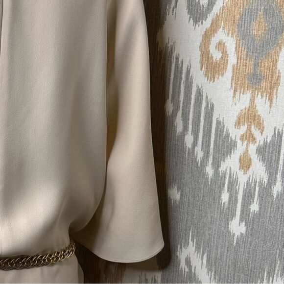 Ralph Lauren Collection Resort 2014 Ivory Silk Batwing Shift Dress - Picture 14 of 17